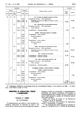 Portaria n.º 739/88 - Direcção Regional de Agricultura e Pescas do