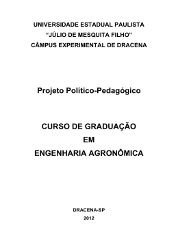 universidade estadual paulista - Câmpus de Dracena