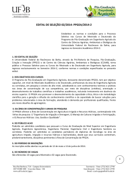 Engenharia Agr&iacute;cola