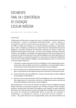 documento final da i confer&ecirc;ncia de educa&ccedil;&atilde;o escolar