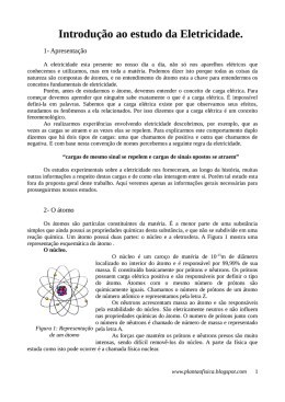 Introdução ao estudo da Eletricidade.