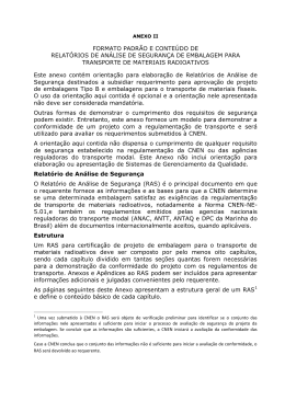 FORMATO PADR&Atilde;O E CONTE&Uacute;DO DE RELAT&Oacute;RIOS DE AN&Aacute;LISE