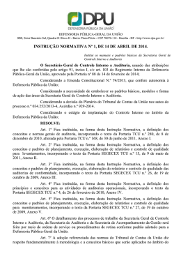 IN Nº 01 (arquivo) - Defensoria Pública da União