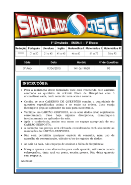 17/04/2015 Enem II - Col&eacute;gio Nossa Senhora das Gra&ccedil;as