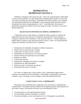depress&atilde;o e depress&atilde;o man&iacute;aca - CMHA York & South Simcoe Blog