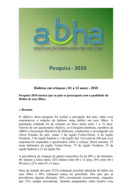 (01 a 12 anos) - 2010 - Texto Completo em PDF