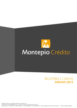 2013 - Montepio Cr&eacute;dito