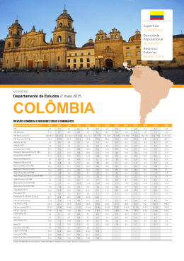 COLÔMBIA - Câmara de Comércio e Indústria Luso – Colombiana