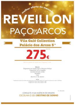 Vila Galé Collection Palácio dos Arcos 5*