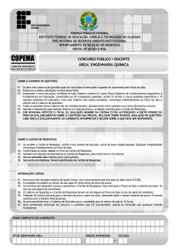 Prova - Calcule Mais