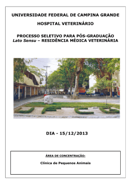 Prova - Comprov - Universidade Federal de Campina Grande