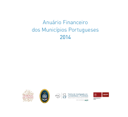 Anu&aacute;rio Financeiro dos Munic&iacute;pios Portugueses 2014