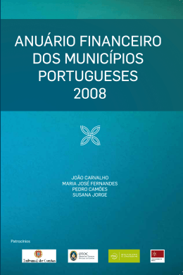 anuário financeiro dos municípios portugueses 2008