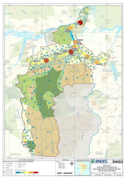 Mapa Densidade Demográfica dos Municípios da