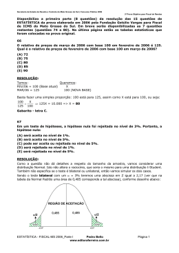Disponibilizo a primeira parte (8 quest&otilde;es) da
