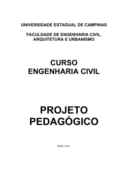 PROJETO PEDAG&Oacute;GICO - FEC