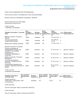 Engenharia Civil/ Civil Engineering