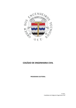 COLÉGIO DE ENGENHARIA CIVIL