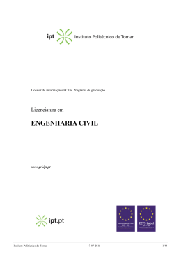 Licenciatura em Engenharia Civil (ATUALIZADO 15/16)