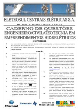 ED02 ENGENHARIA CIVIL GEOTECNIA EM EMPREENDIMENTOS