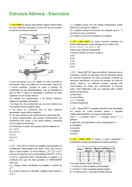 Estrutura At&ocirc;mica