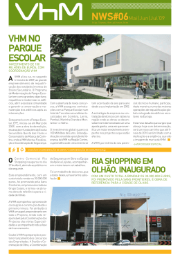 VHM NO PARQUE ESCOLAR