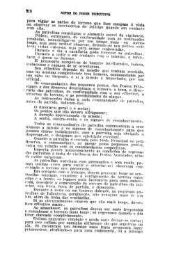 ripaes e das Reservas determinam o numero,