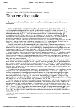 Infoglobo - Jornais de todo o mundo