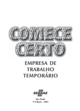 Empresa de Trabalho Tempor&aacute;rio - COMPLETO