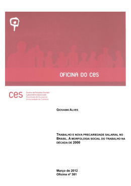 Visualizar Documento - Centro de Estudos Sociais