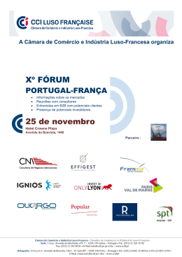 X&ordm; Forum CCILF