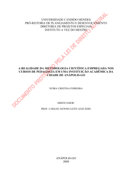 documento protegido pela lei de direito autoral