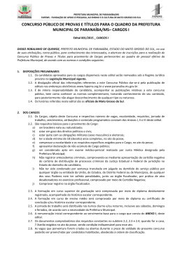 Edital PMP/FAPEMS 001/2015