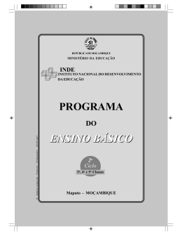 PROGRAMA ENSINO BÁSICO