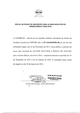 edital do processo seletivo de bolsa do ensino b&aacute;sico