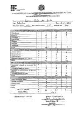 CONCURSO PÚBLICO PARA PROFESSOR DE ENSINO BÁSICO