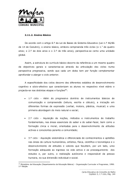 Ensino b&aacute;sico - C&acirc;mara Municipal de Mafra