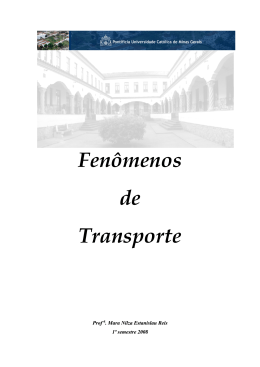 Fen&ocirc;menos de Transporte
