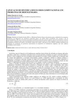 aplica&ccedil;&atilde;o de din&acirc;mica dos fluidos computacional em