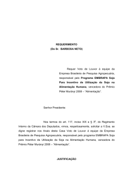 Do Sr. BARBOSA NETO - C&acirc;mara dos Deputados