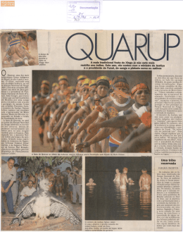 O Quarup, uma das mais tradicionais festas indígenas