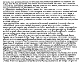 Uma das mais gra tas surpresas que a música instrumen tal nos
