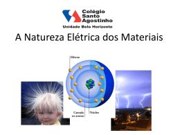 A Natureza El&eacute;trica dos Materiais