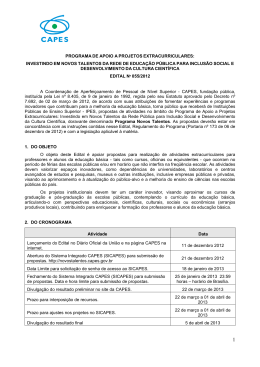 Edital n&ordm; 55/2012