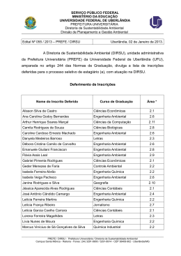 Edital 55-13 - Deferimento de Inscri&ccedil;&otilde;es