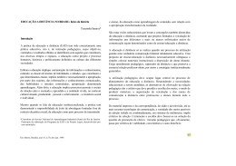 EDUCA&Ccedil;&Atilde;O A DIST&Acirc;NCIA NO BRASIL: li&ccedil;&otilde;es da hist&oacute;ria Terezinha