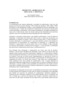 EDUCA&Ccedil;&Atilde;O A DIST&Acirc;NCIA - Proinfo :: Programa Nacional de