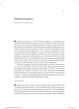 7- Efici&ecirc;ncia Energ&eacute;tica