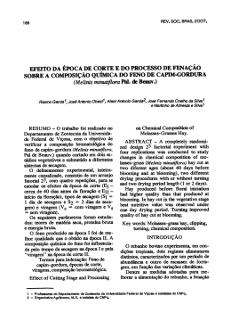 EFEITO DA &Eacute;POCA_DE CQRTE E D0 PROCESSO DE