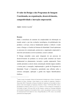 O valor do Design e dos Programas de Imagem